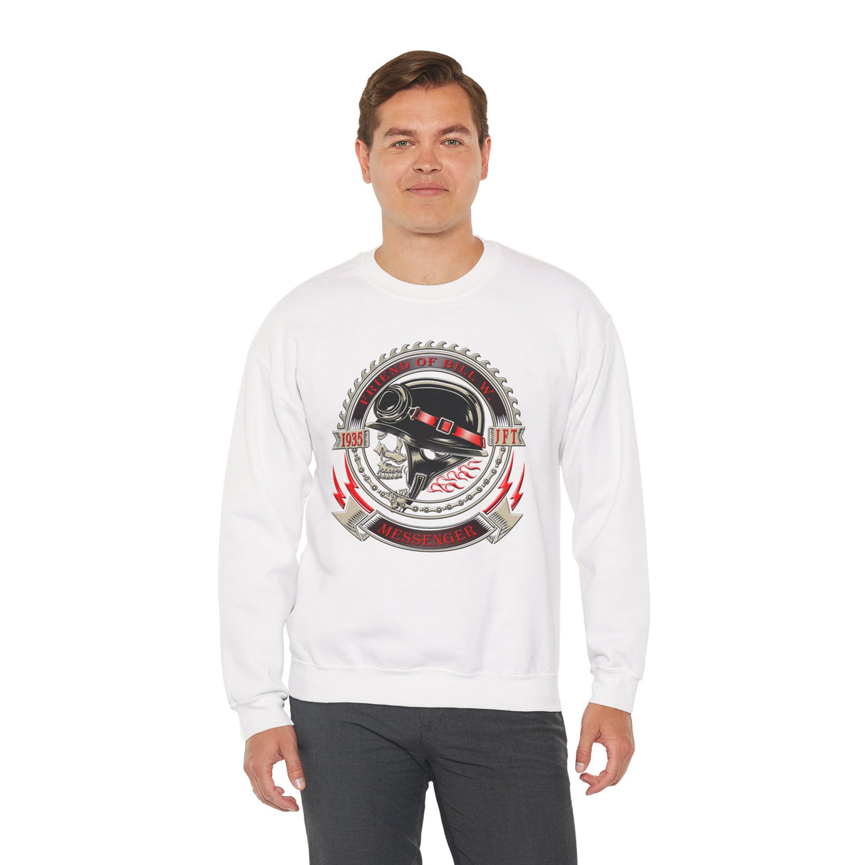 Billl W 1935 Messenger dtg Crewneck Sweatshirt