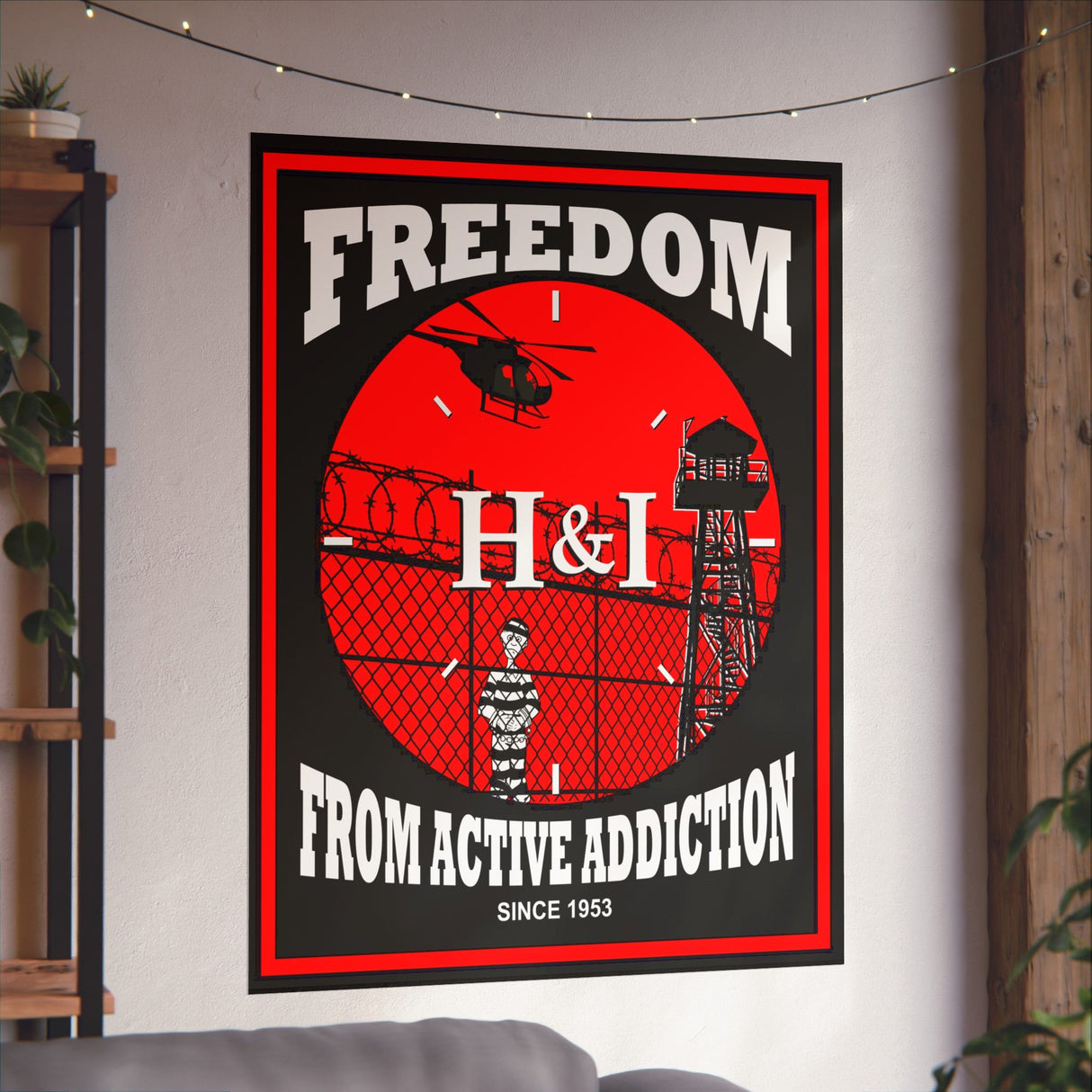 Freedom From Addiction Vertical Posters