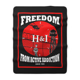 Freedom From Addiction  Fleece Blanket