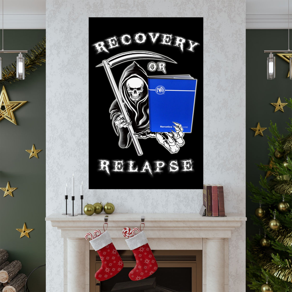 Recovery Or Relapse Vertical Posters