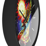 Phoenix Rising Wall clock