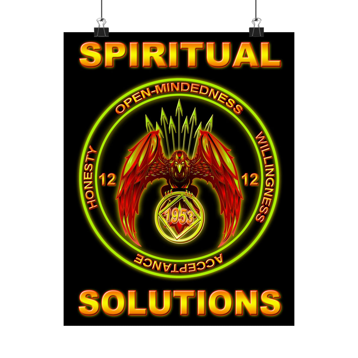 Spiritual Solutions  Vertical Posters