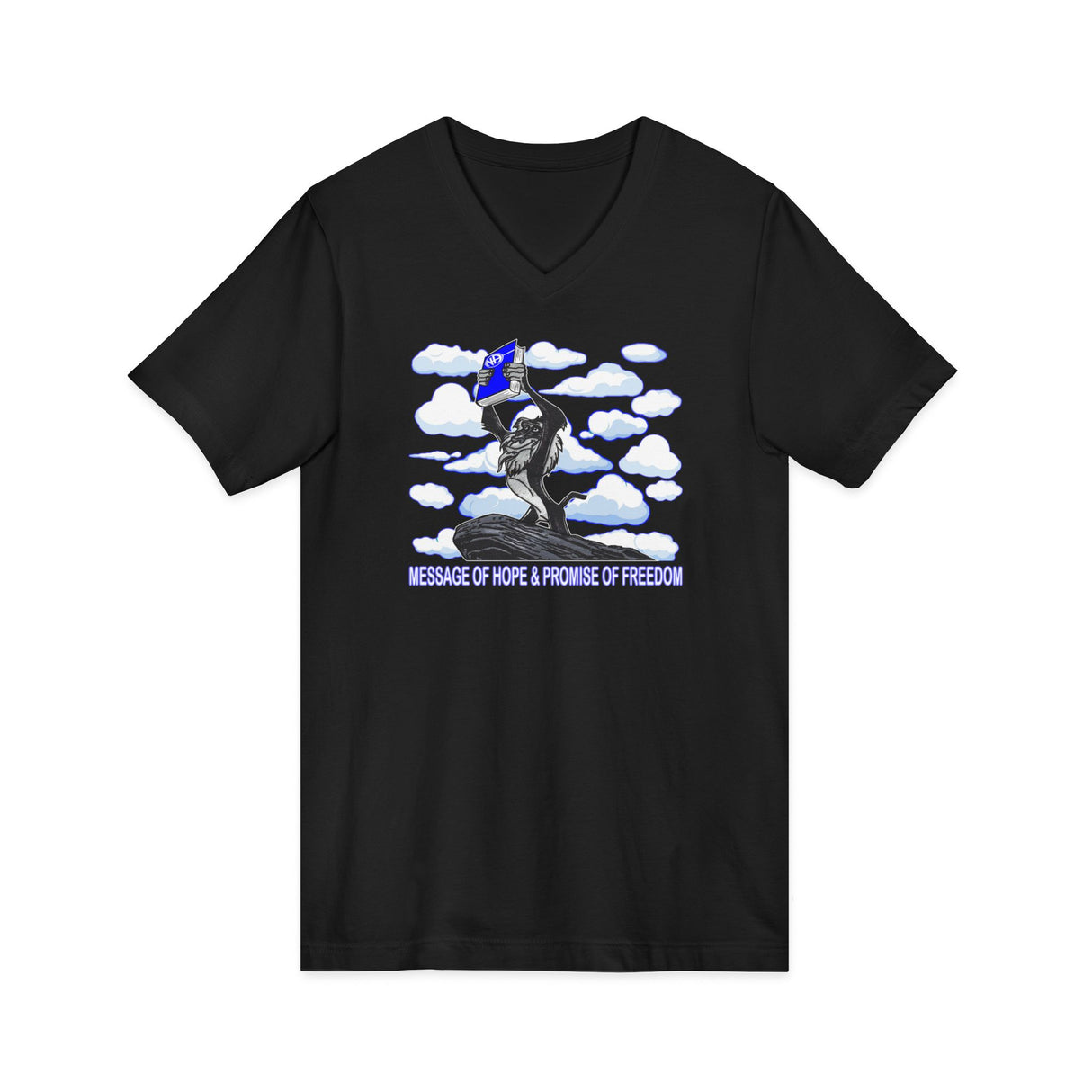 Rafiki The Messenger  dtg V-Neck Tee