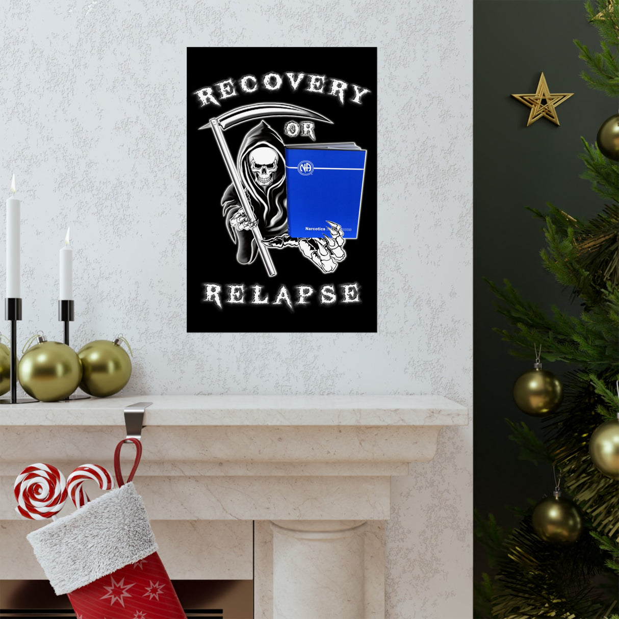 Recovery Or Relapse Vertical Posters