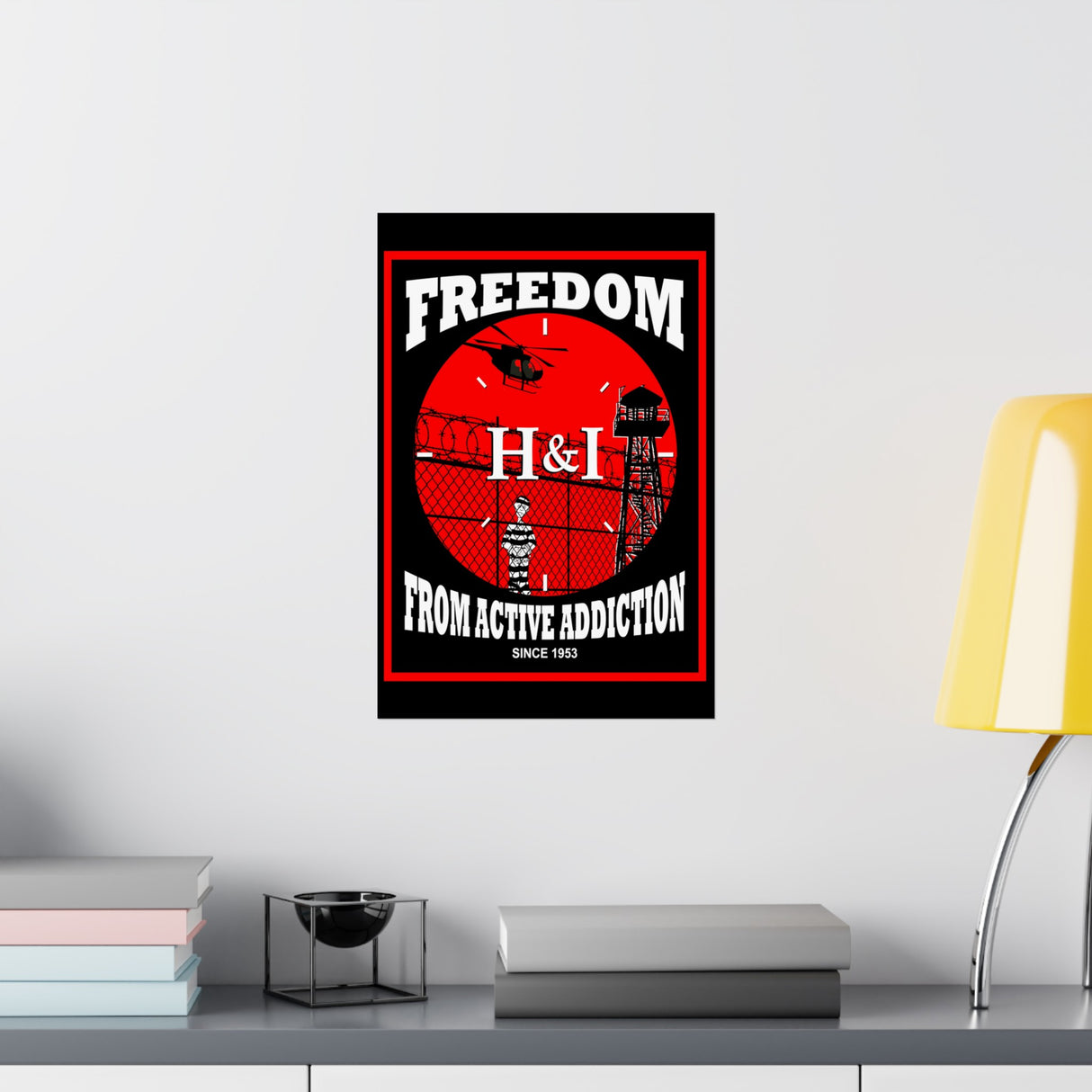 Freedom From Addiction Vertical Posters