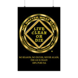 No Matter What Gold  Vertical Posters