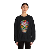 AA Sugar Skull dtg Crewneck Sweatshirt