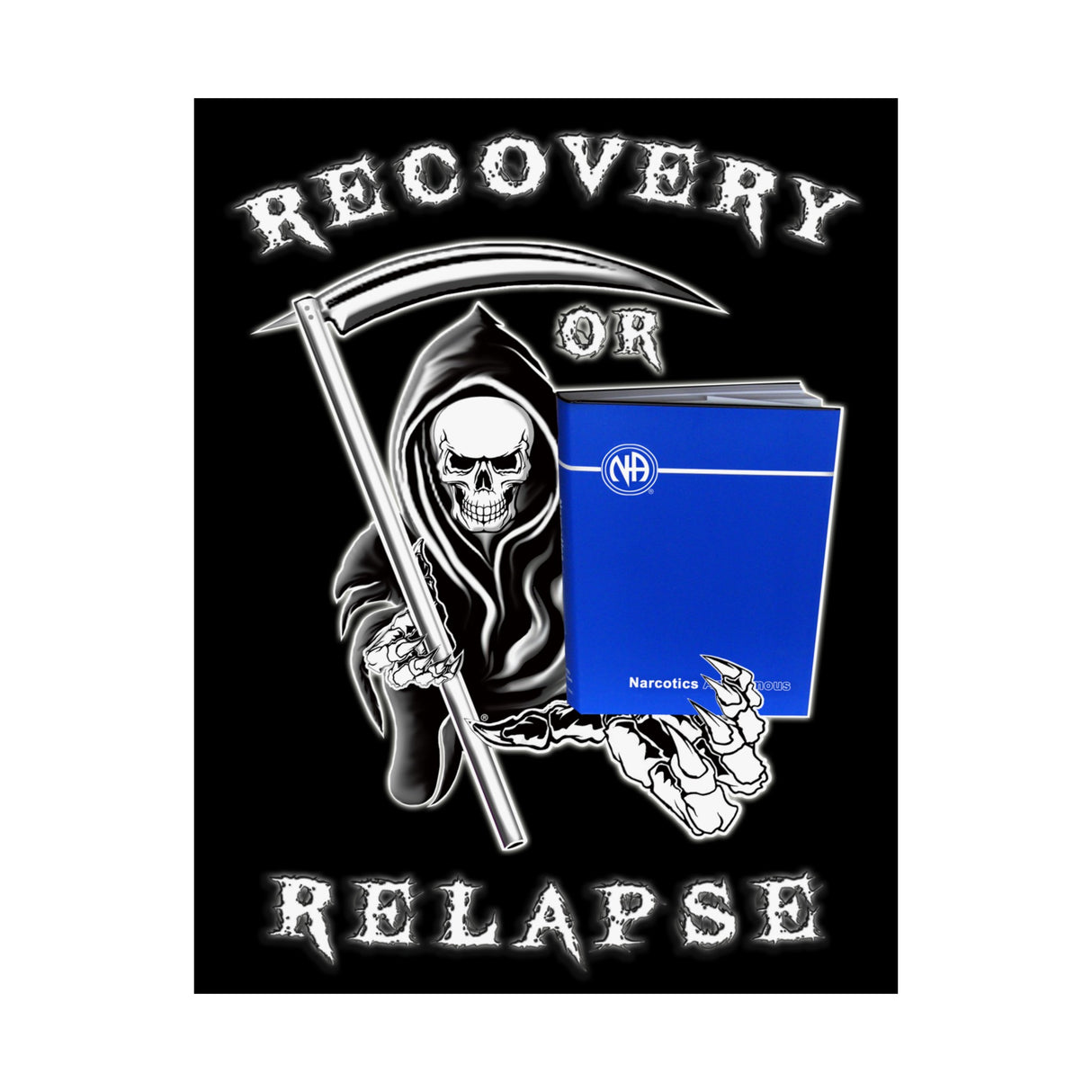 Recovery Or Relapse Vertical Posters