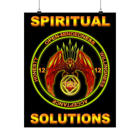 Spiritual Solutions  Vertical Posters