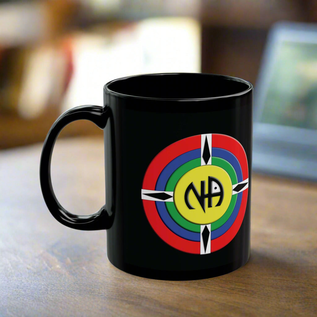 Jimmy K NA Logo 11/15oz Black Mug