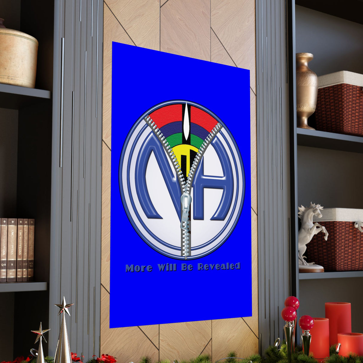NA More Will Be Revealed Vertical Posters - Narcotics Anonymous Art - NA Poster
