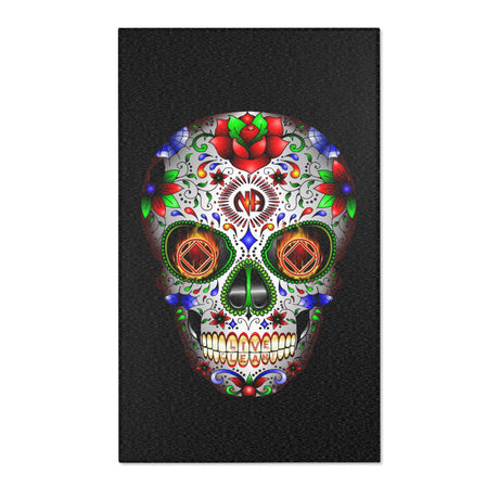 Sugar Skull Area Rugs