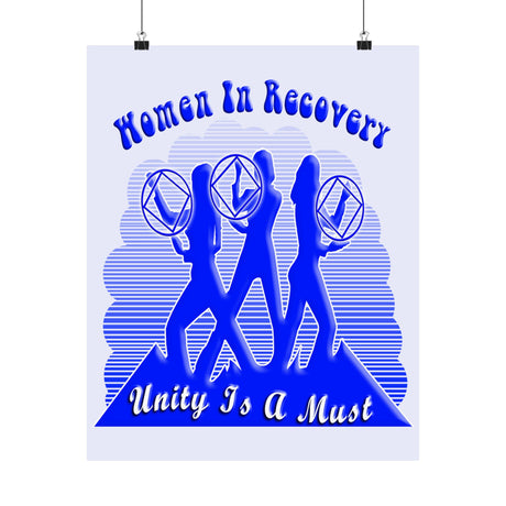 Women In Recovery  Vertical Posters