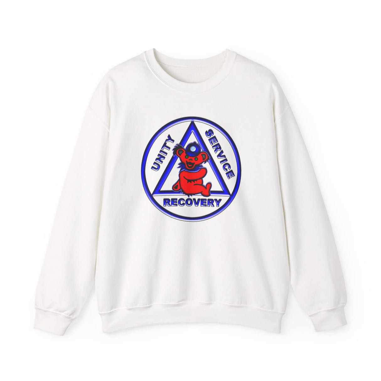 Teddy On AA Symbol dtg Crewneck Sweatshirt