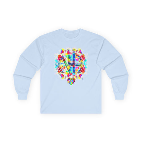 Splattered  NA Symbol Long Sleeve dtg Tee