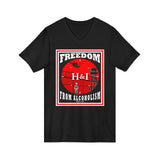 H&I Freedom From Alcoholism AA V-Neck Tee