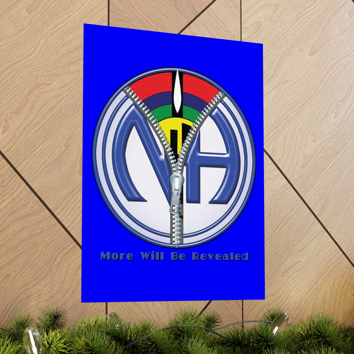NA More Will Be Revealed Vertical Posters - Narcotics Anonymous Art - NA Poster
