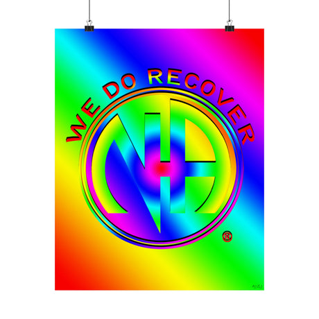 Rainbow NA Symbol 2025 Vertical Posters