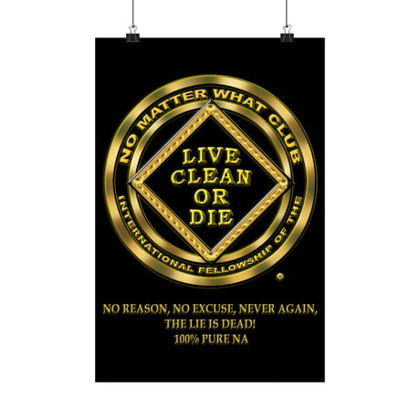 No Matter What Gold  Vertical Posters