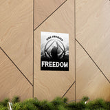 Blessded With Freedom Vertical Posters