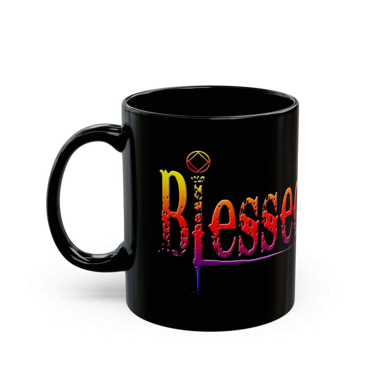 Blessed 11oz Black Mug