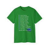 Custom Member Of NA Check List dtg Tee