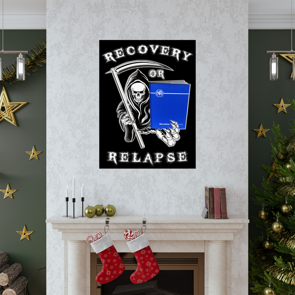 Recovery Or Relapse Vertical Posters