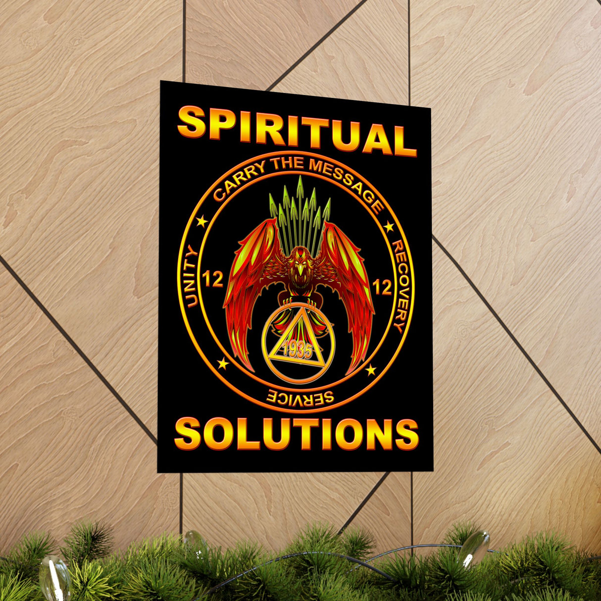 AA- Spiritual Solutions Vertical Posters