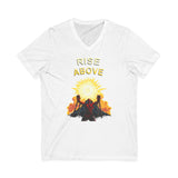 Rise Above V.2 dtg V-Neck Tee