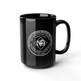 NA Medallion Clean Time 11/15oz Black Mug