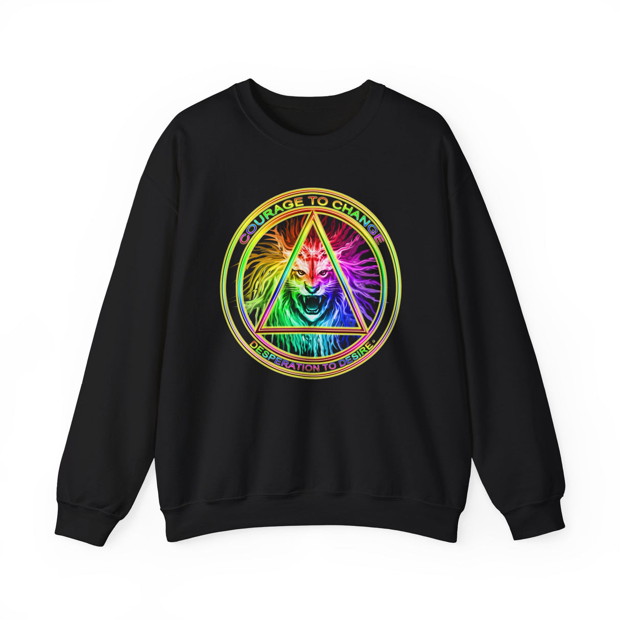 AA Courage To Change dtg Crewneck Sweatshirt