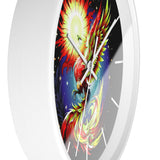 Phoenix Rising Wall clock