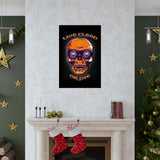 Live Clean Skull Vertical Posters