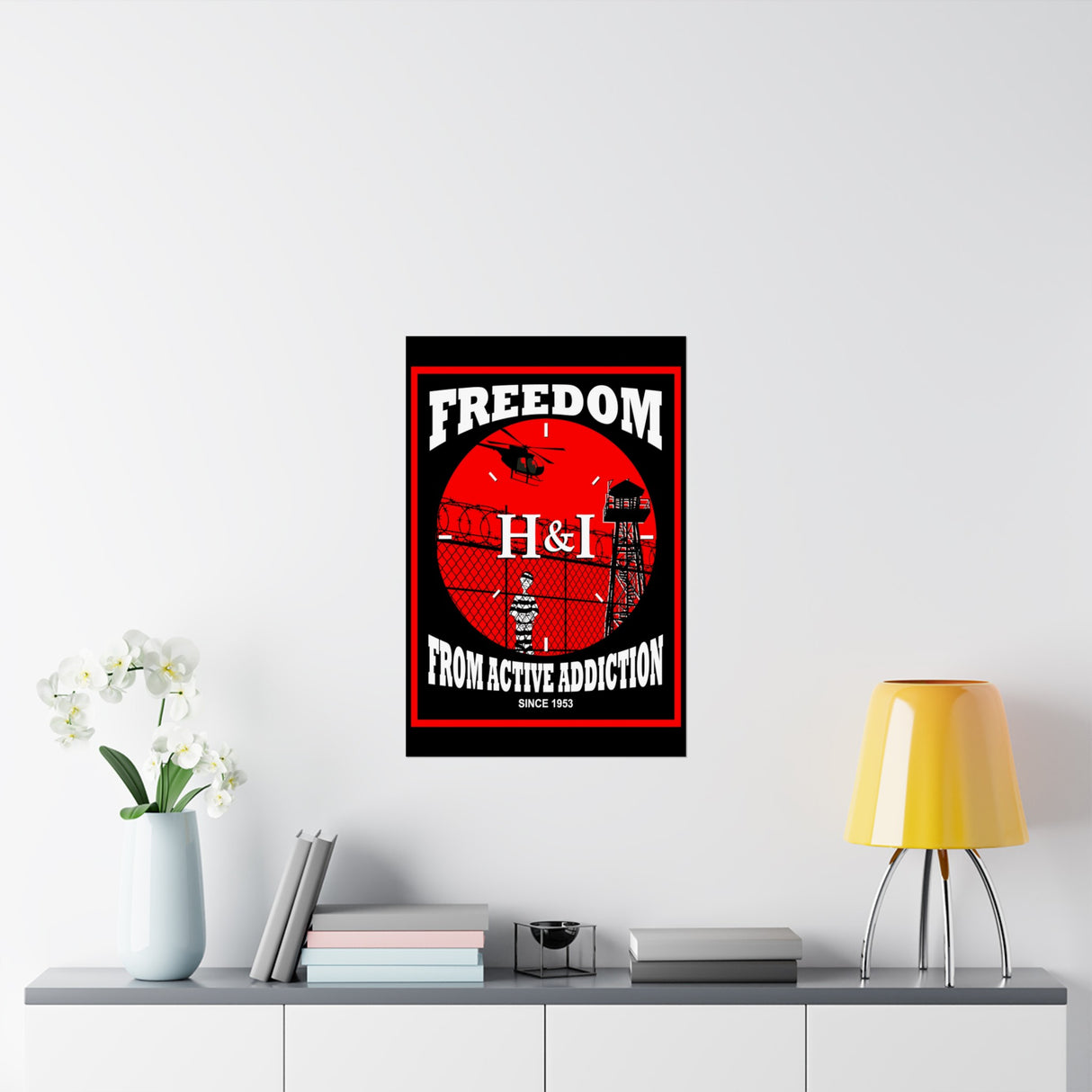 Freedom From Addiction Vertical Posters