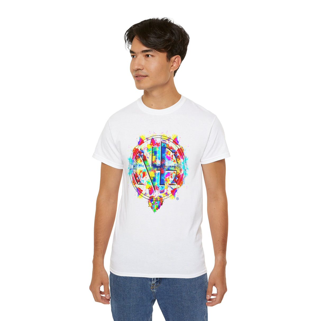 Splattered NA Symbol  dtg Tee