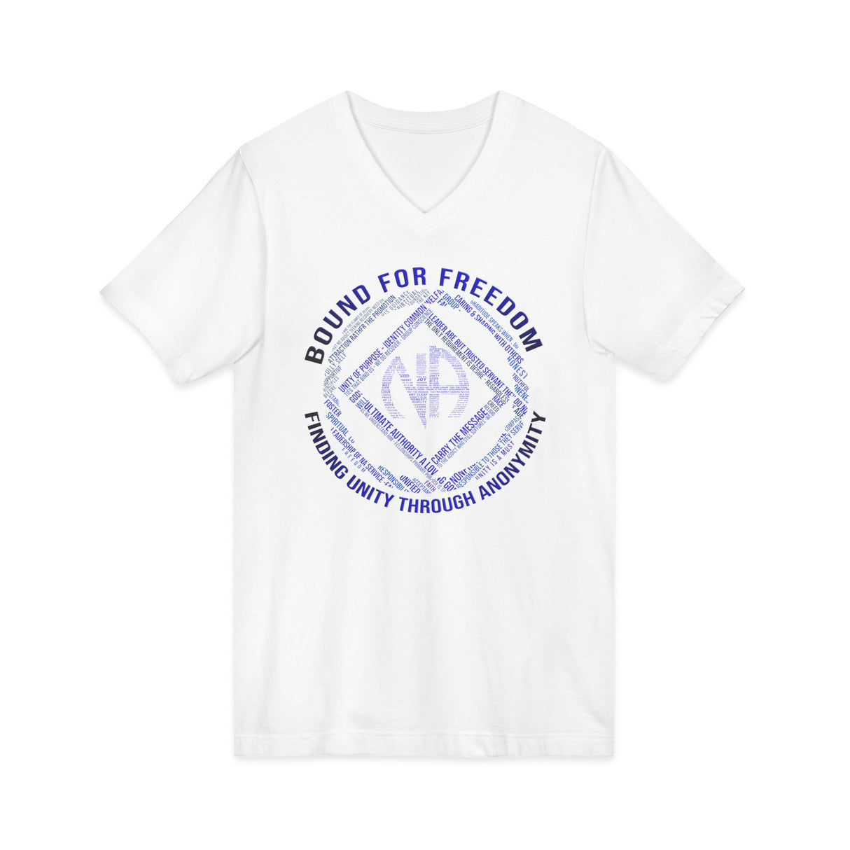 Bound For Freedom dtg V-Neck Tee