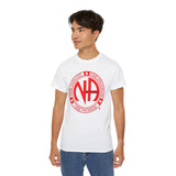 Custom Red One Disease, One Program Unisex Tee