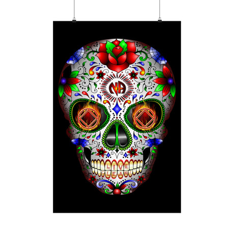 NA Sugar Skull 1  Vertical Posters