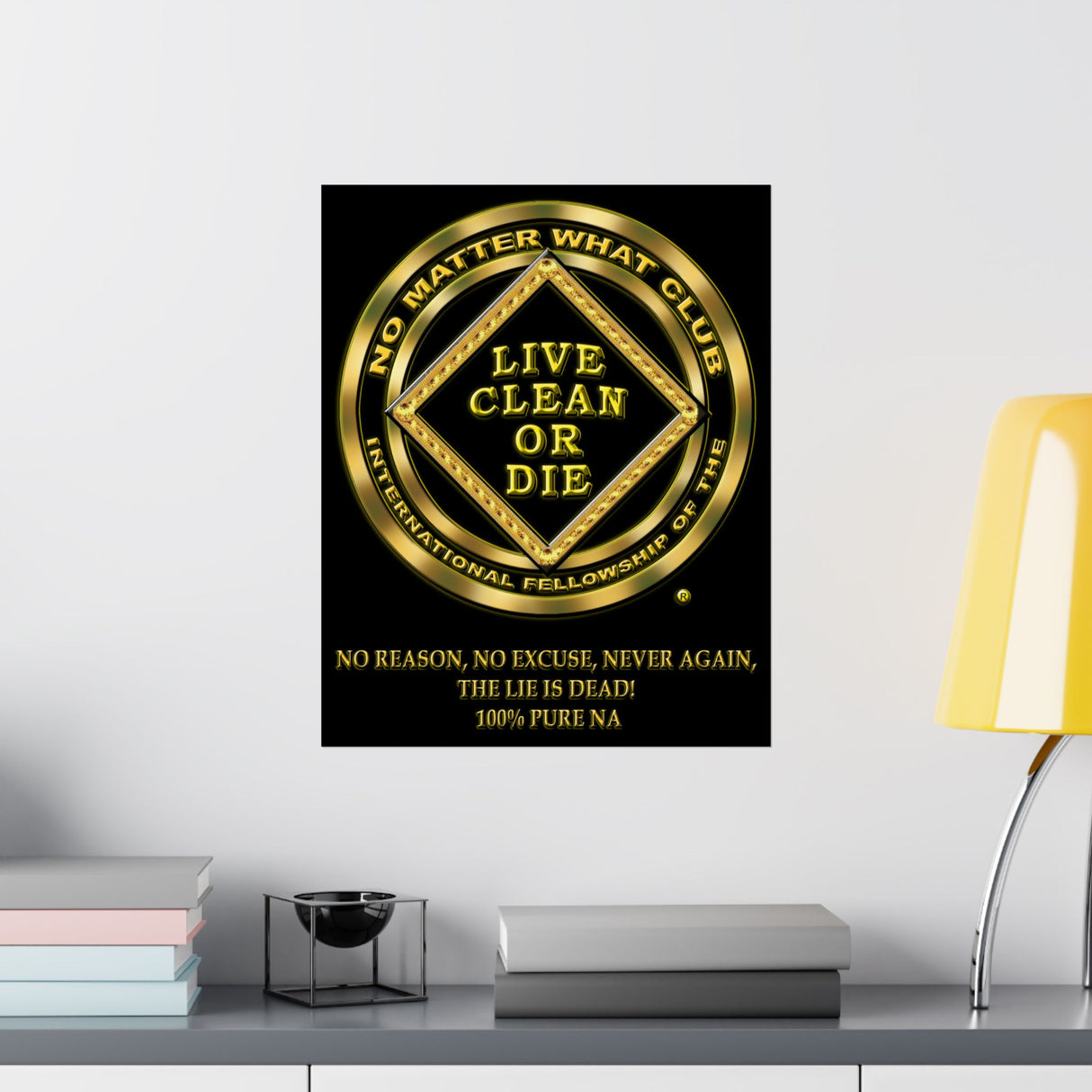 No Matter What Gold  Vertical Posters