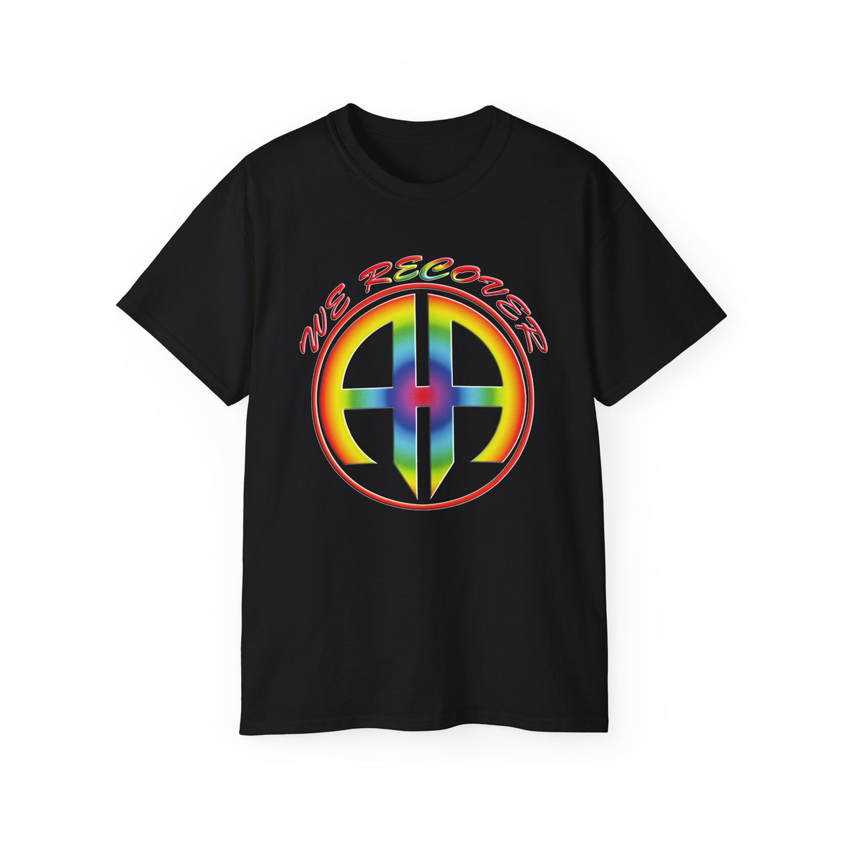 AA- We Recover Rainbow -  dtg Tee