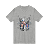 Shoot Guns Not Dope dtg V-Neck Tee