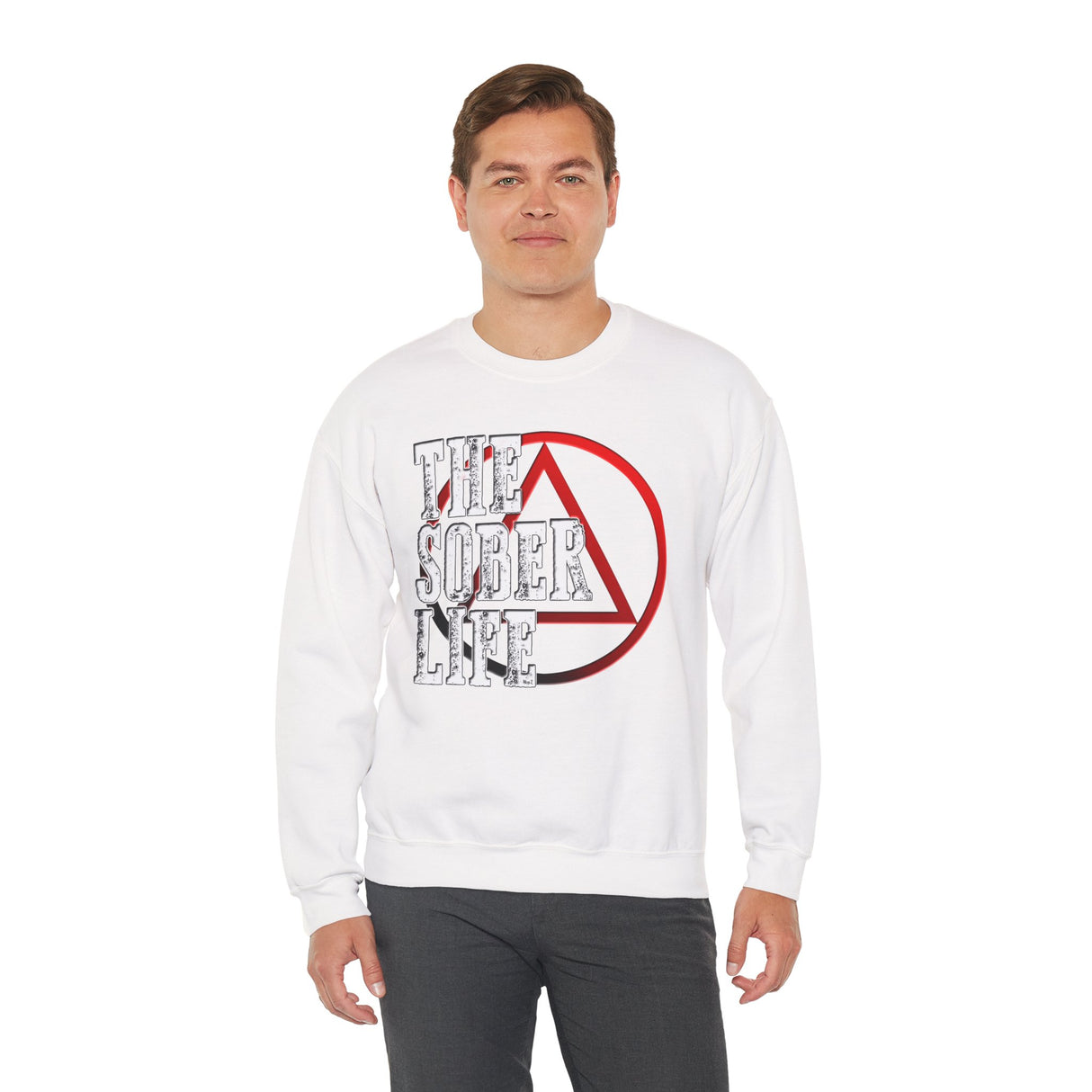 The Sober Life dtg Crewneck Sweatshirt