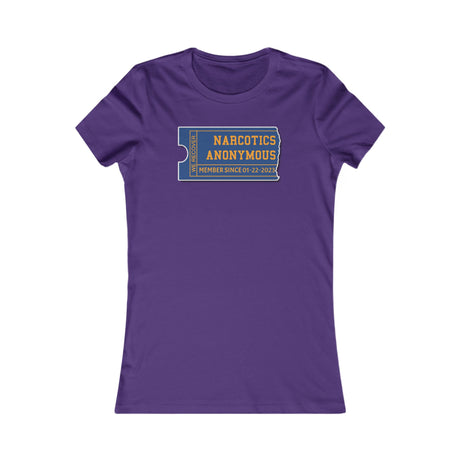 Custom NA Membership Ticket Women's Tee