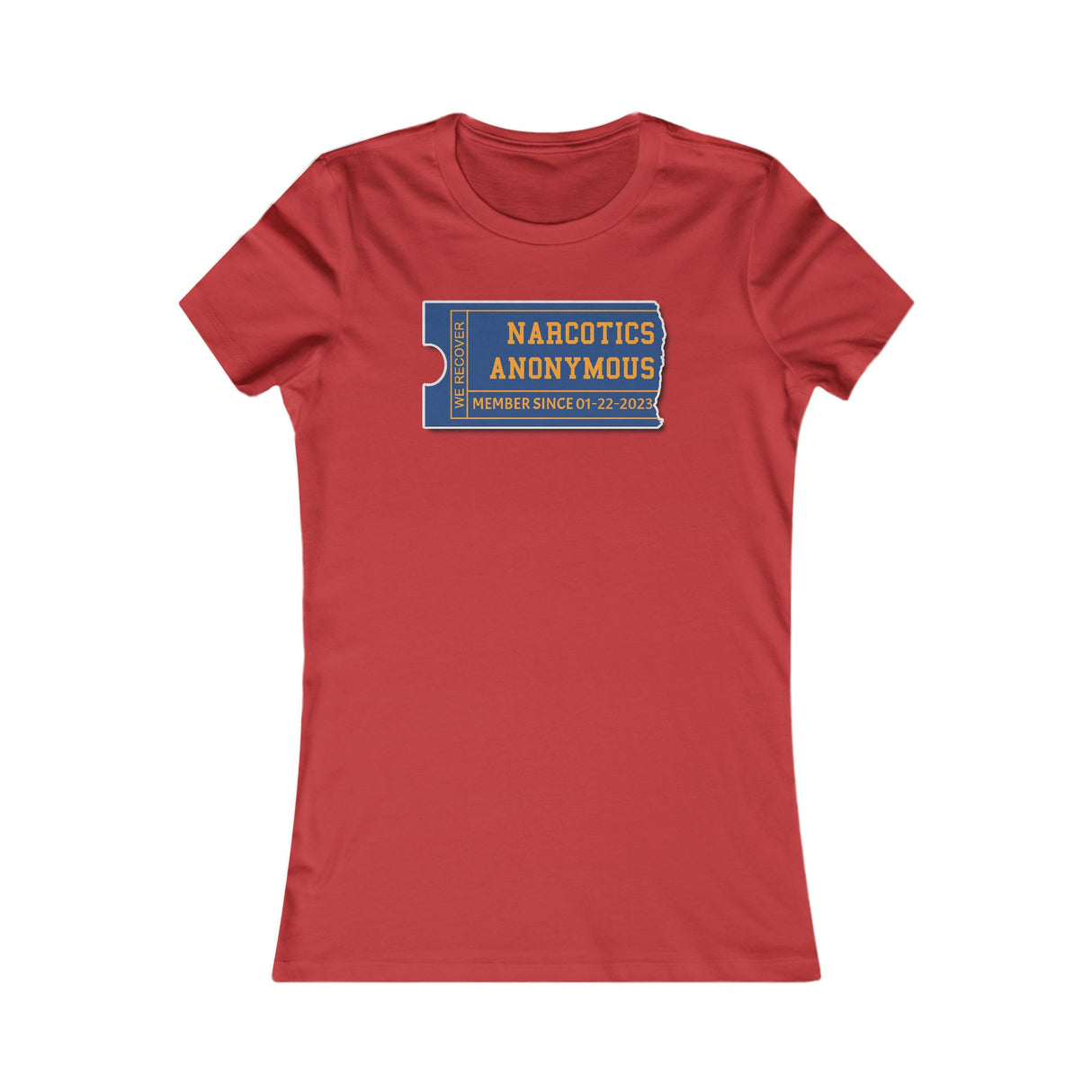 Custom NA Membership Ticket Women's Tee