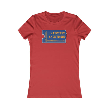 Custom NA Membership Ticket Women's Tee