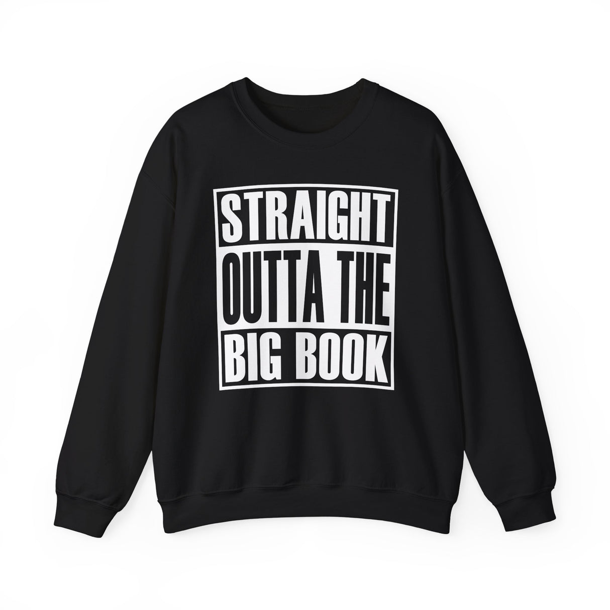 Straight Outta The Big Book dtg Crewneck Sweatshirt