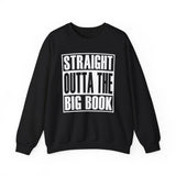 Straight Outta The Big Book dtg Crewneck Sweatshirt
