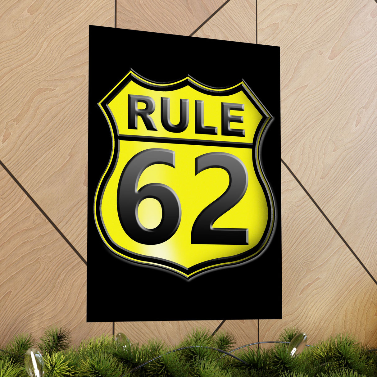 AA- Rule 62 Vertical Posters