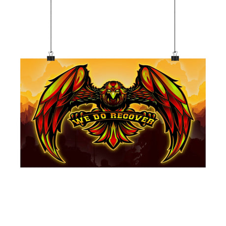 We Recover Eagle Horizontal Posters