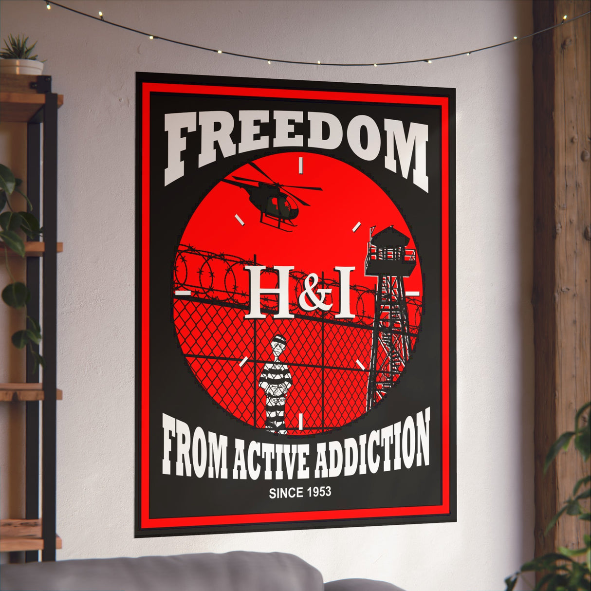 Freedom From Addiction Vertical Posters